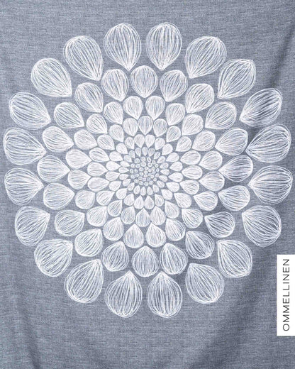 Puuvillasatiini, Kaipuu RAPORTTI - harmaa