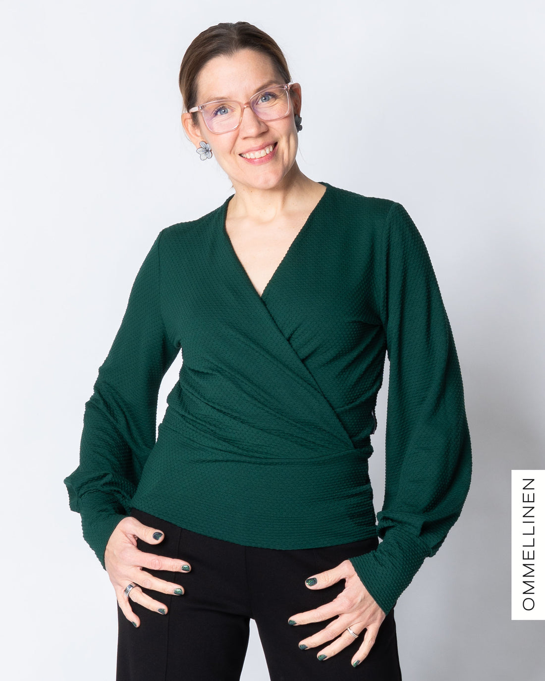 HUPS! Helmipaita, smaragdi - L