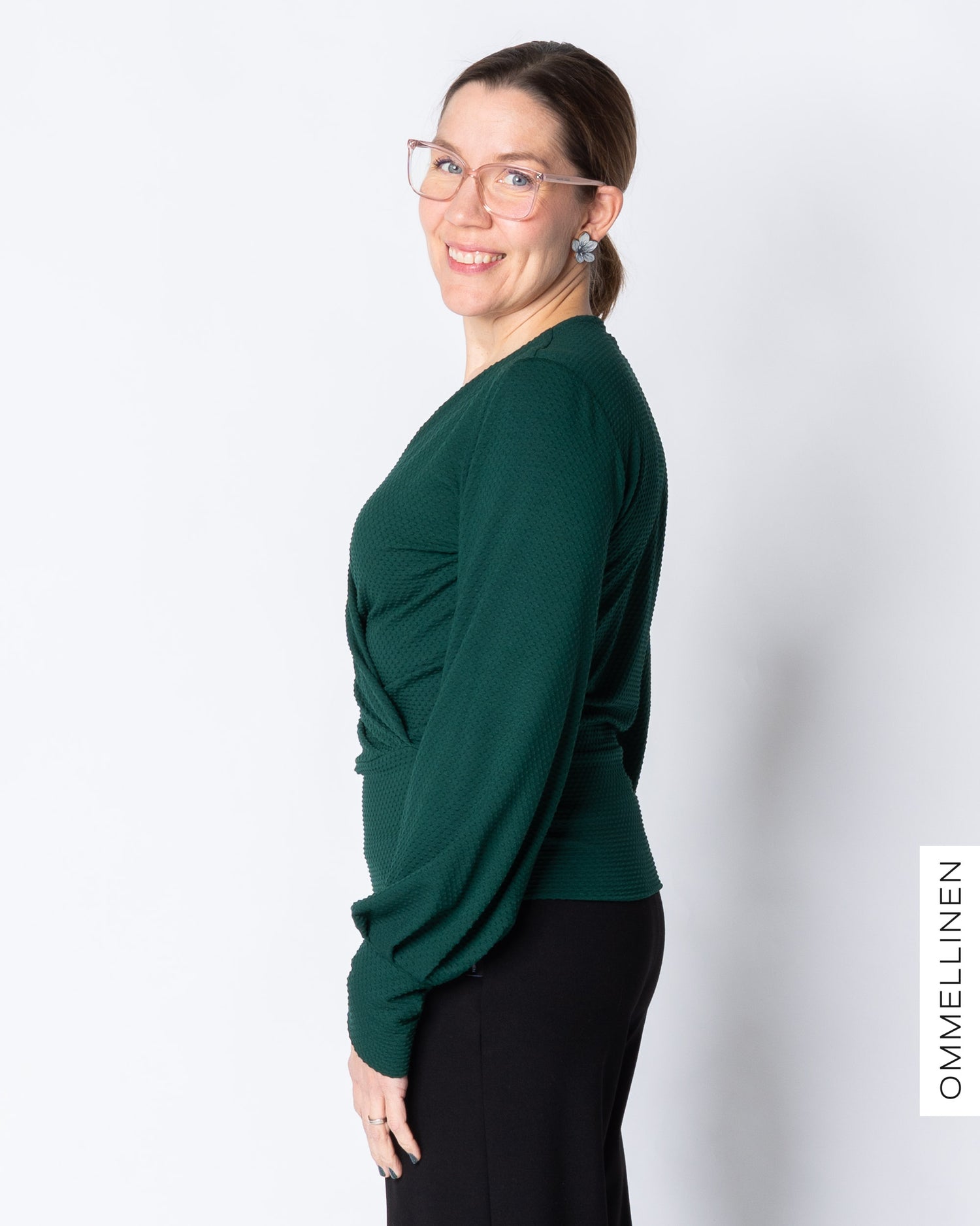 HELMI shirt, emerald