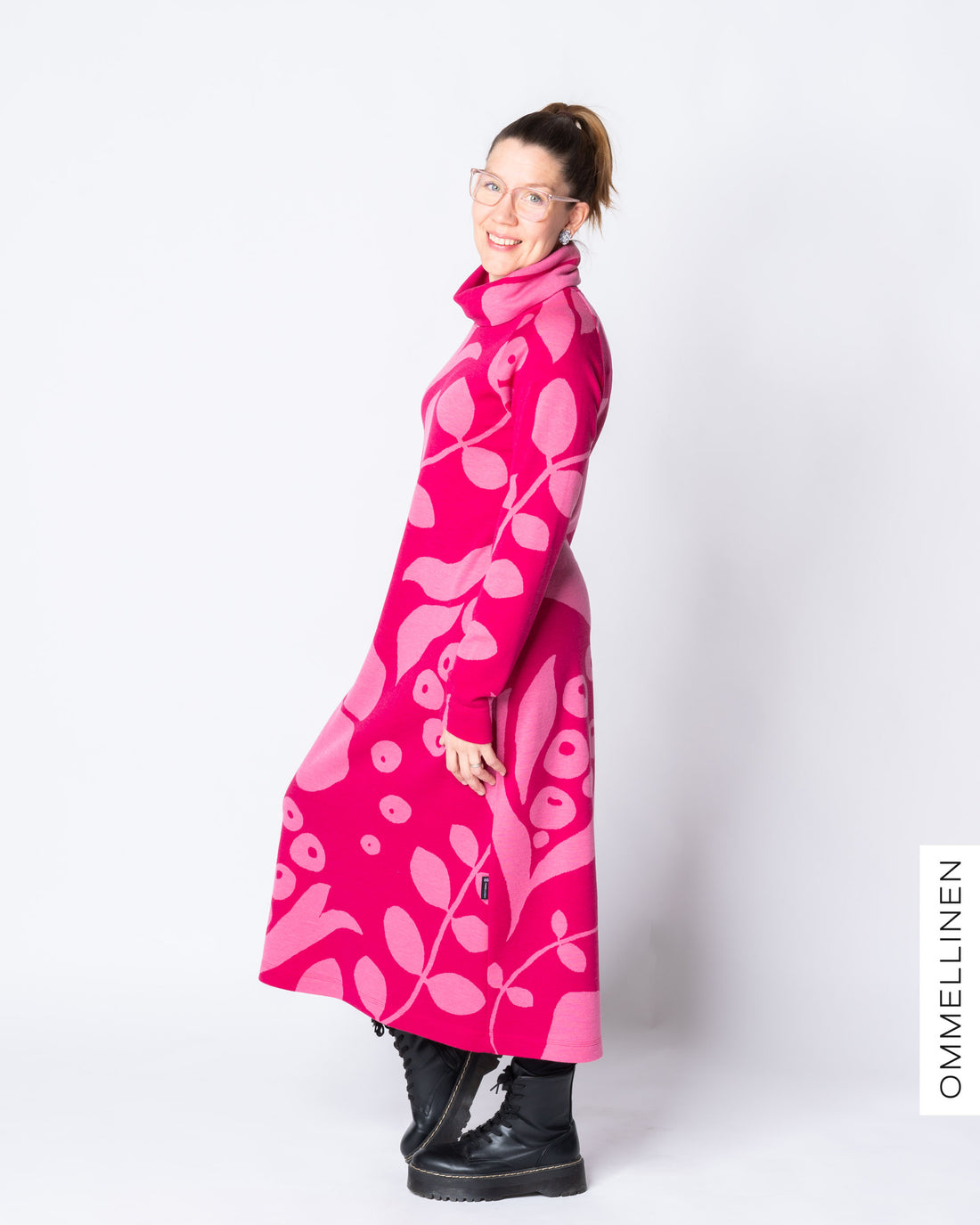 WOOL dress, Kaunotar - pink