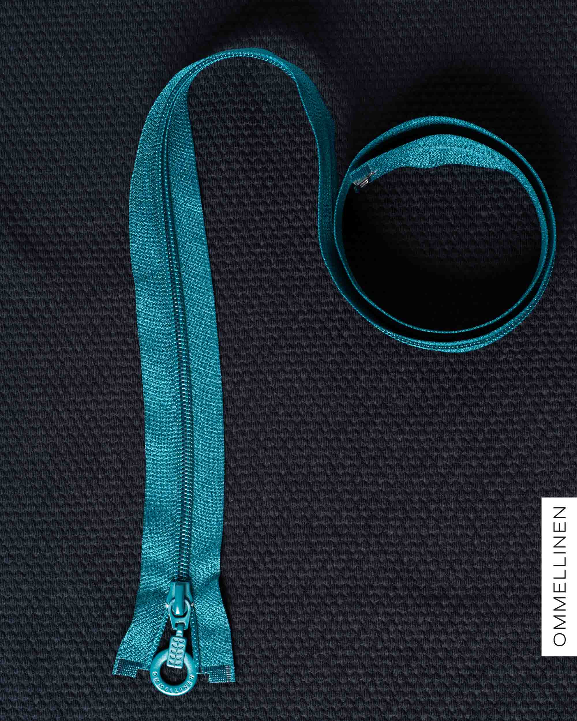 Zipper - emerald green