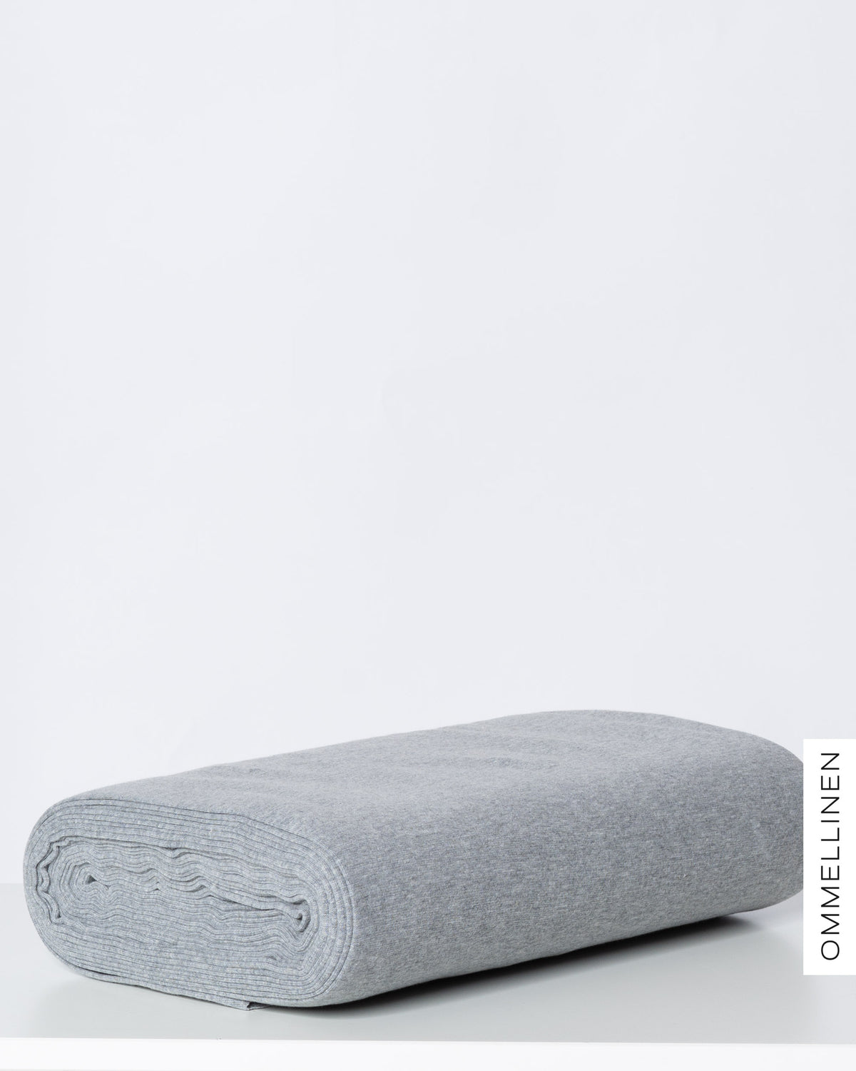 Ribbing, light grey melange 651R