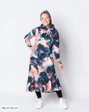 WHOOPS! HULMU hoodie, Hehku - blue/coral - XL