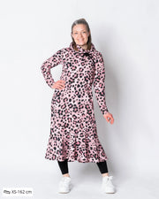 HUPS! Hulmuhuppari, Kukkaleopardi - vaaleanpunainen - 2XL