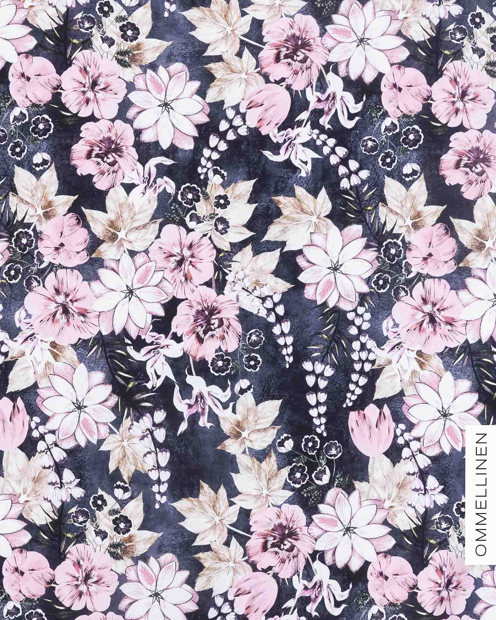 Digitrikoo, Tulppaanien tanssi - sininen/roosa