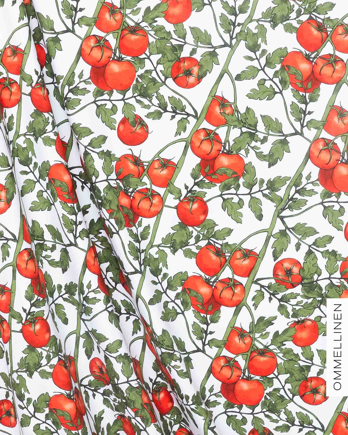 Digitrikoo - PALA, Tomatoes - valkoinen