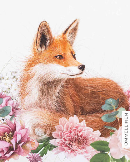 Digitrikoo, Kukkakimppu ja kettu - vaalea