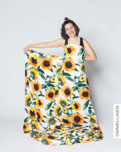 Digitrikoo, Auringonkukka - valkoinen