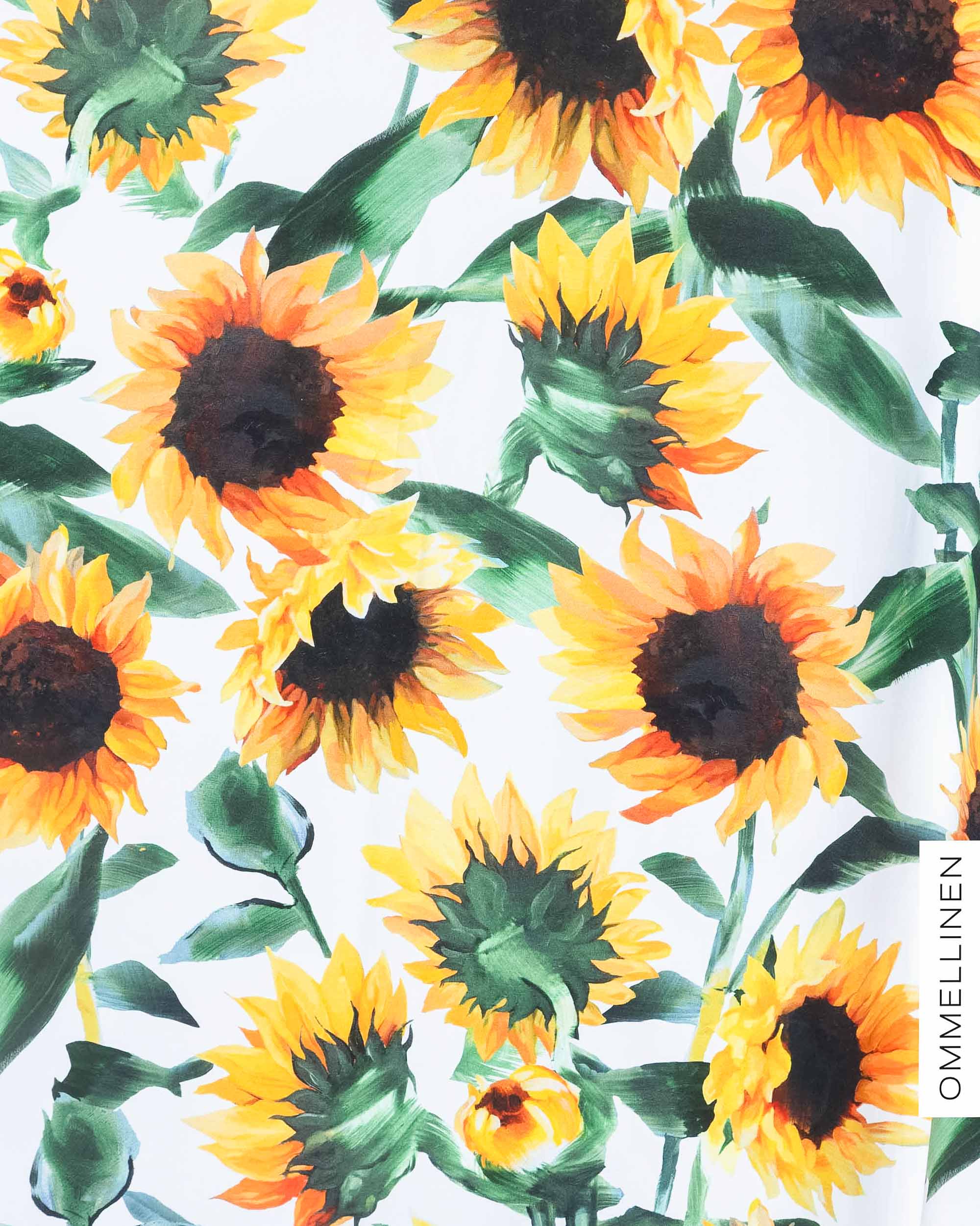 Digitrikoo, Auringonkukka - valkoinen