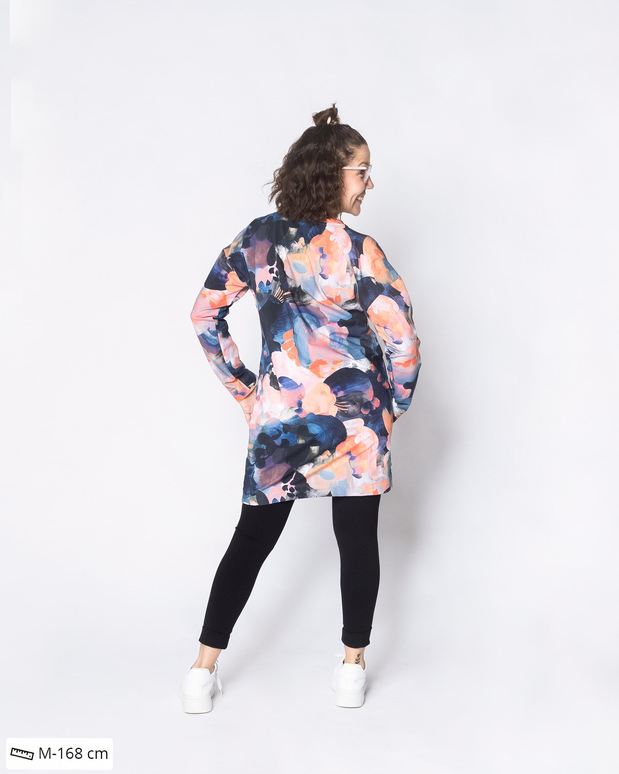 LEMPI tunic, Hehku - blue/coral