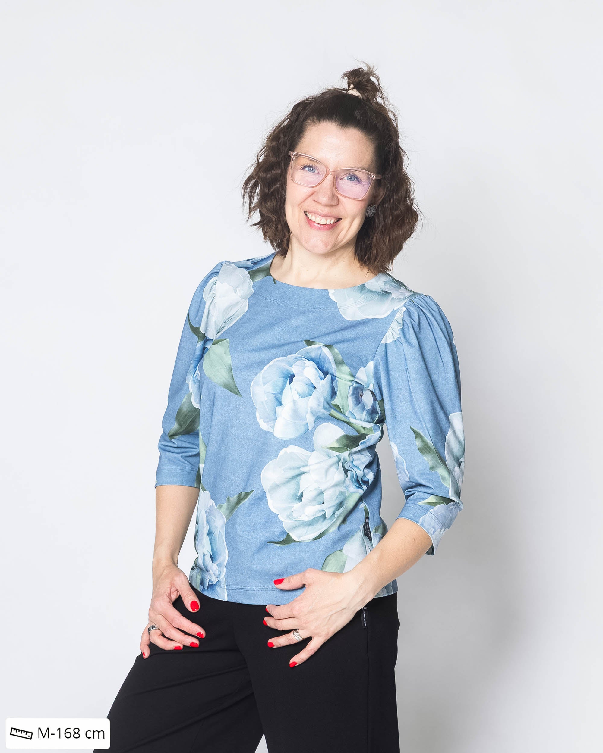 TYYLI shirt, La Belle continuous - light blue