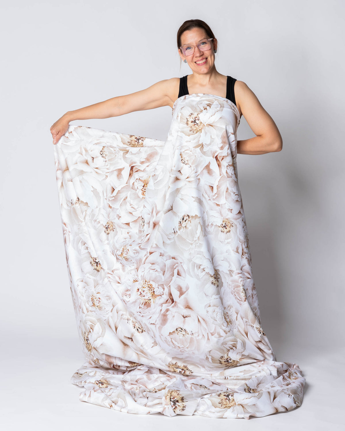 Cotton satin, Ikuisuus - white
