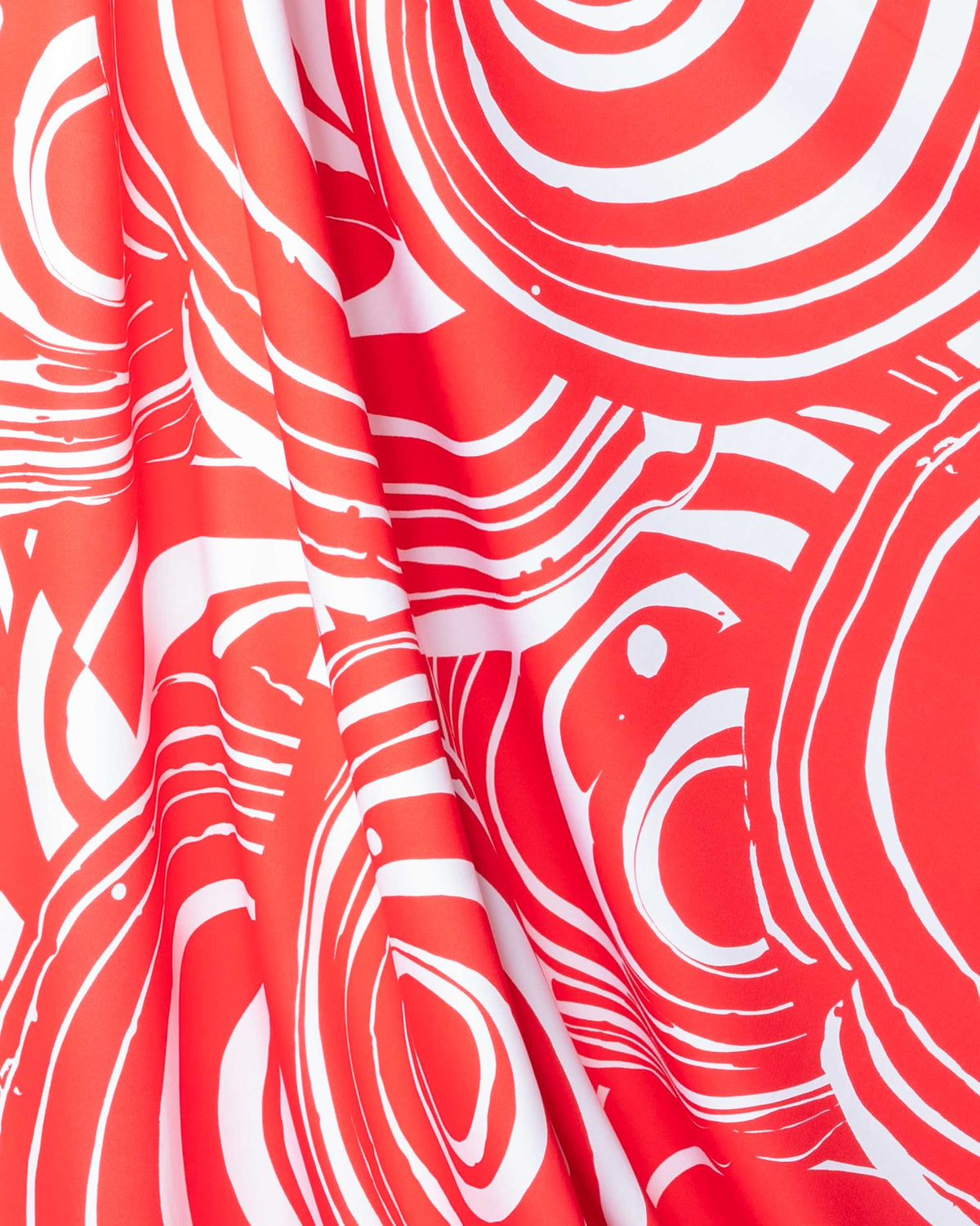 Cotton satin, Ellipsi - red