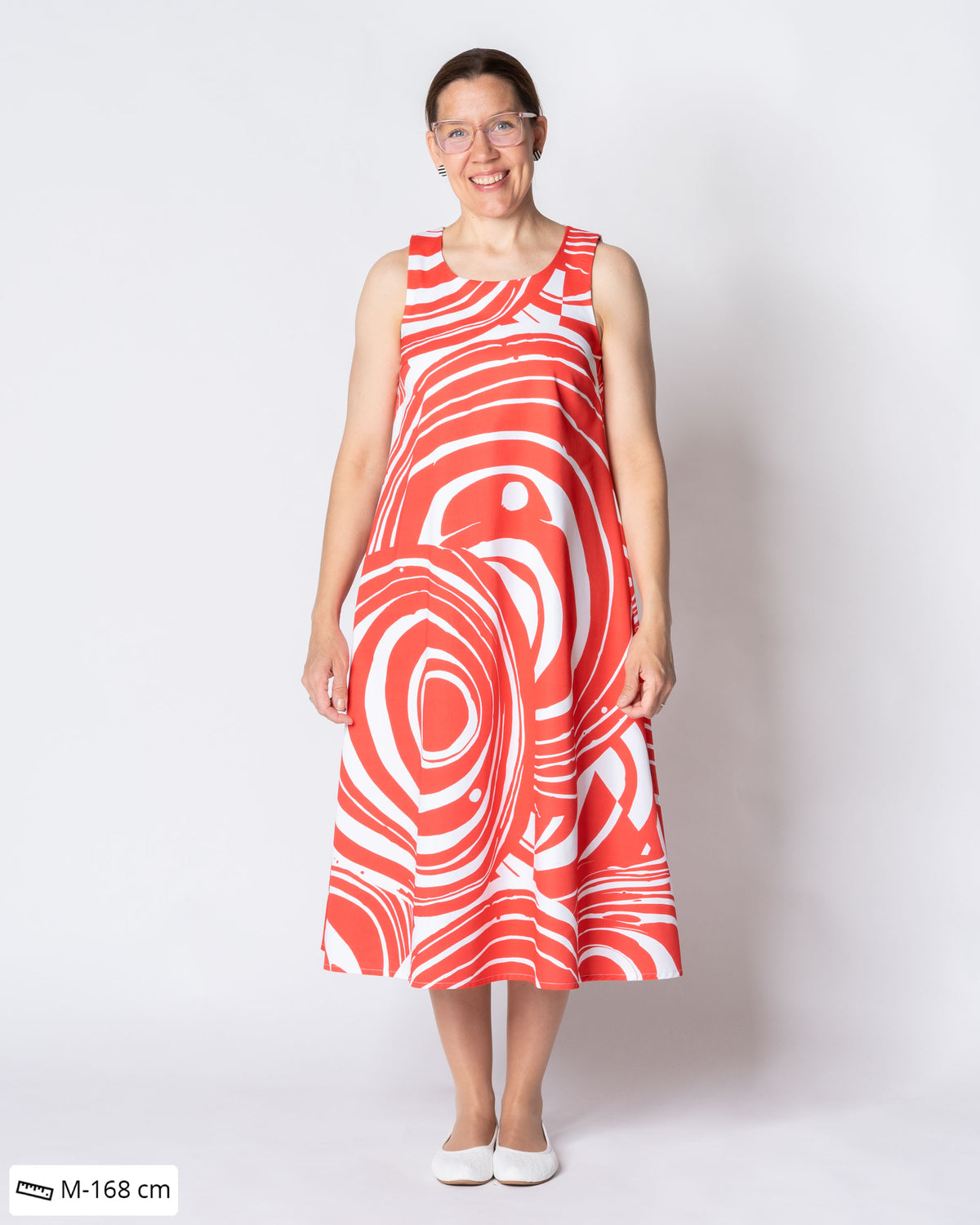 TYYLI dress, Ellipsi - red