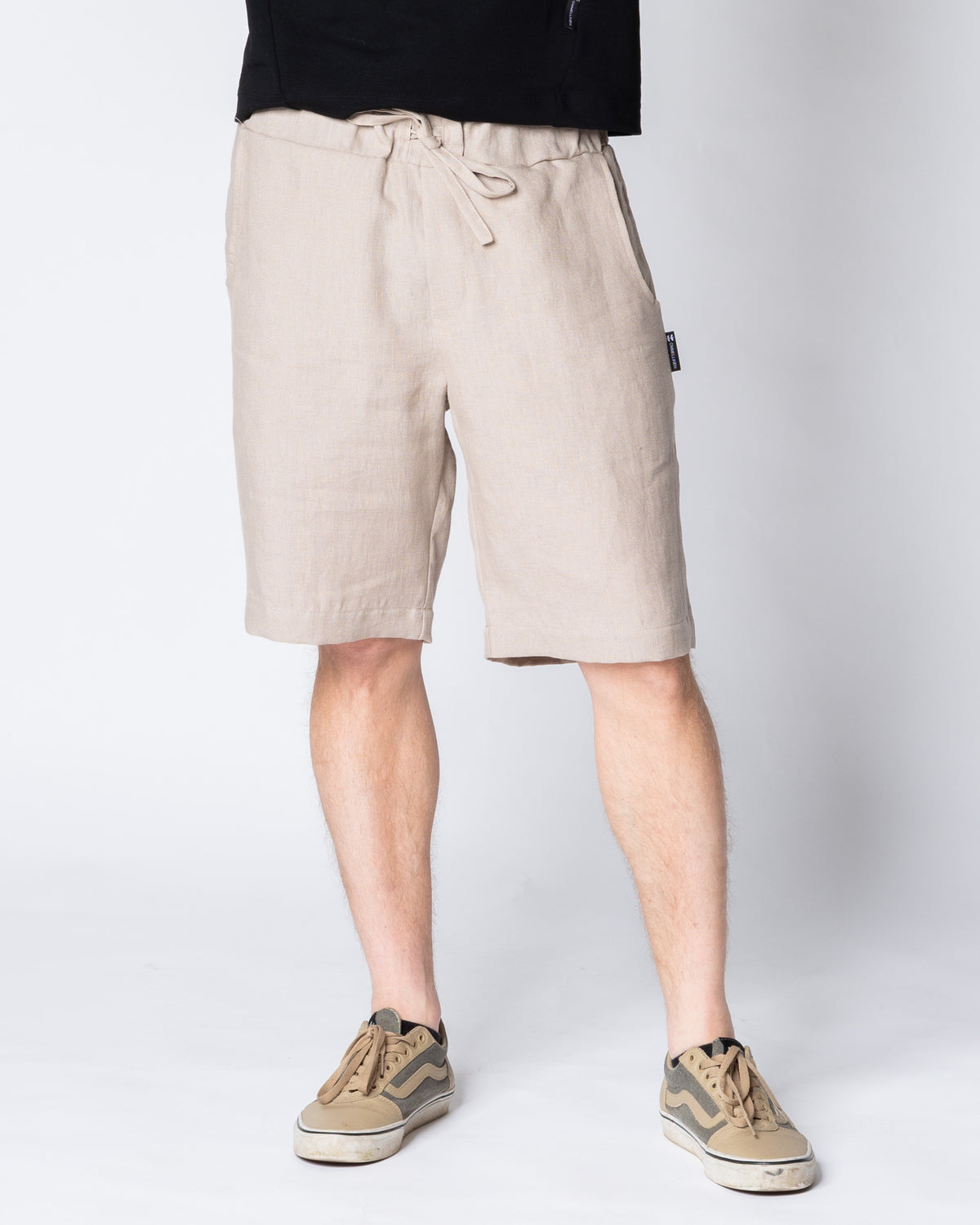 MEN'S LINEN shorts, sand