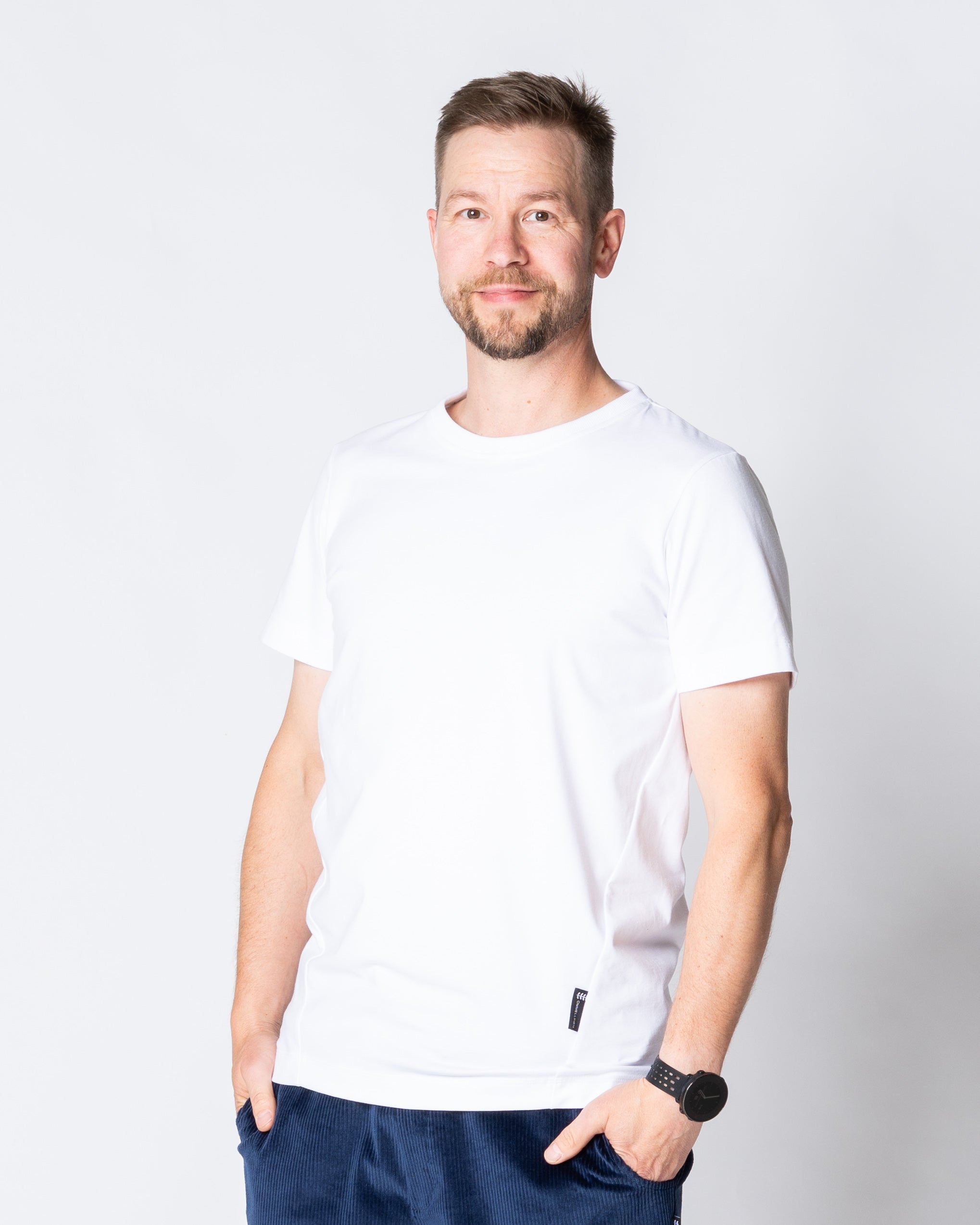 Miesten T-paita, valkoinen