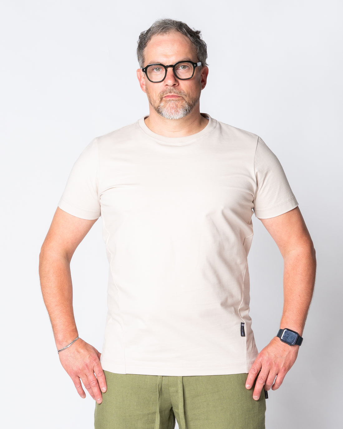 Miesten T-paita, hiekka
