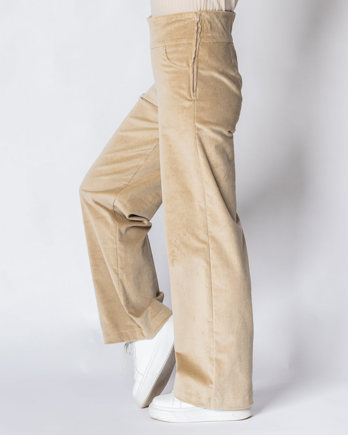 CORDUROY pants - LONG LENGTH, grain