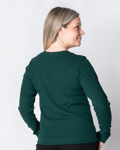 RIBBI shirt, emerald - slight II-quality