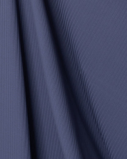  Rib knit, denim blue
