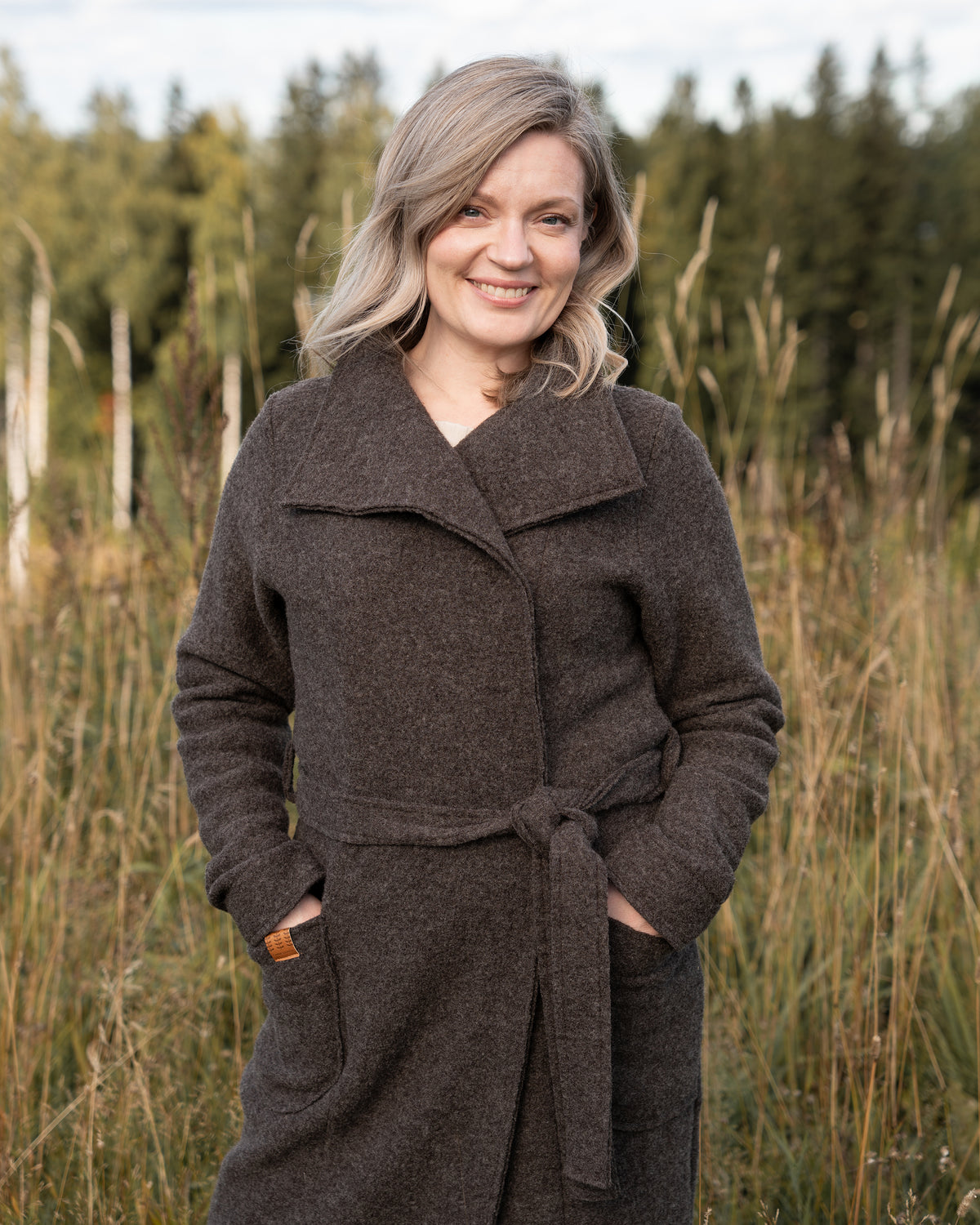 LEMPI jacket, brown