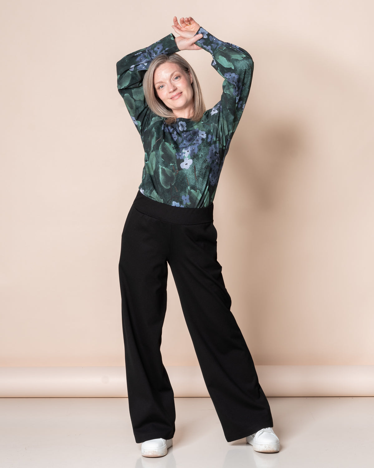 LUOTTO pants - NORMAL LENGTH, black