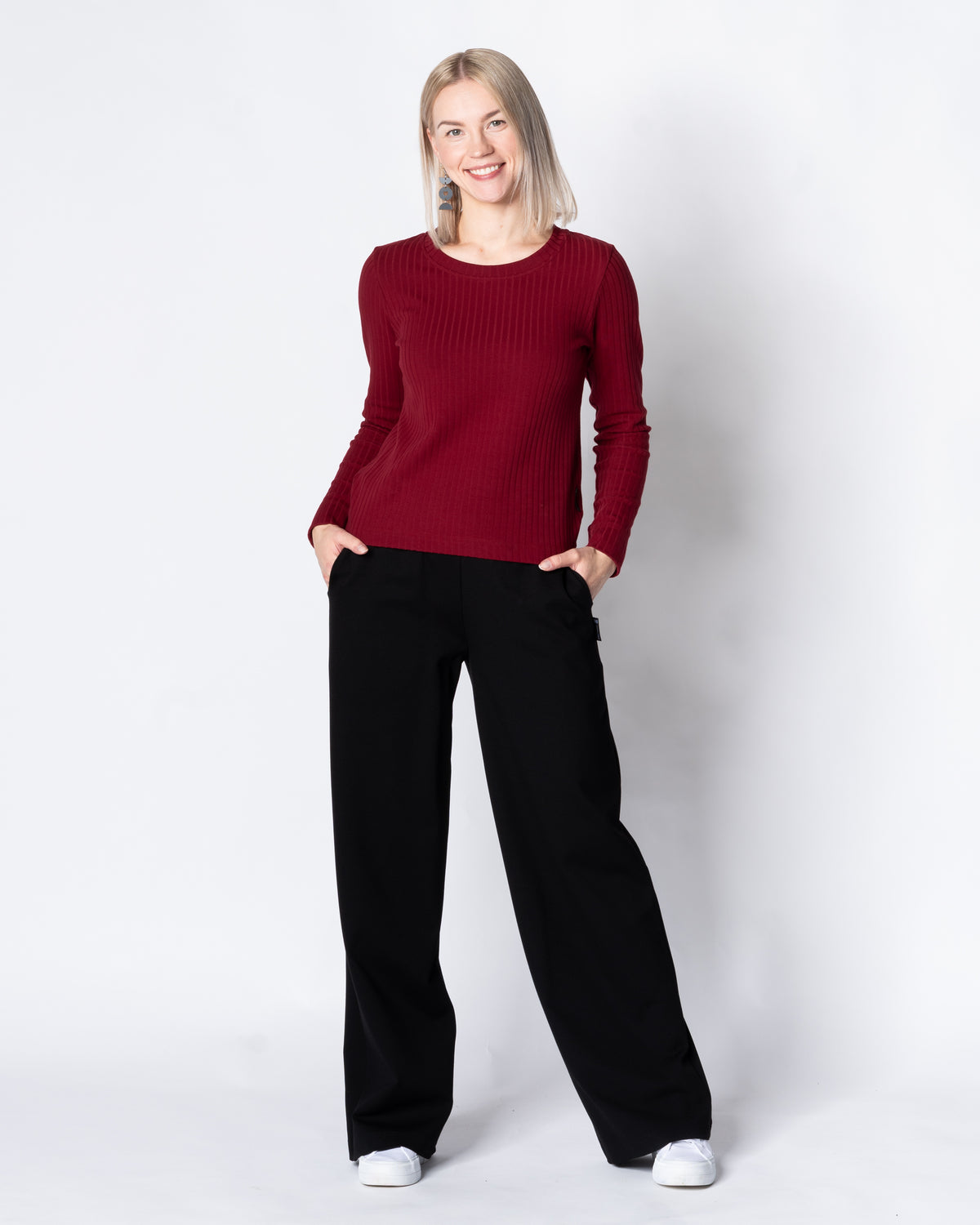 LUOTTO pants - LONG LENGTH, black