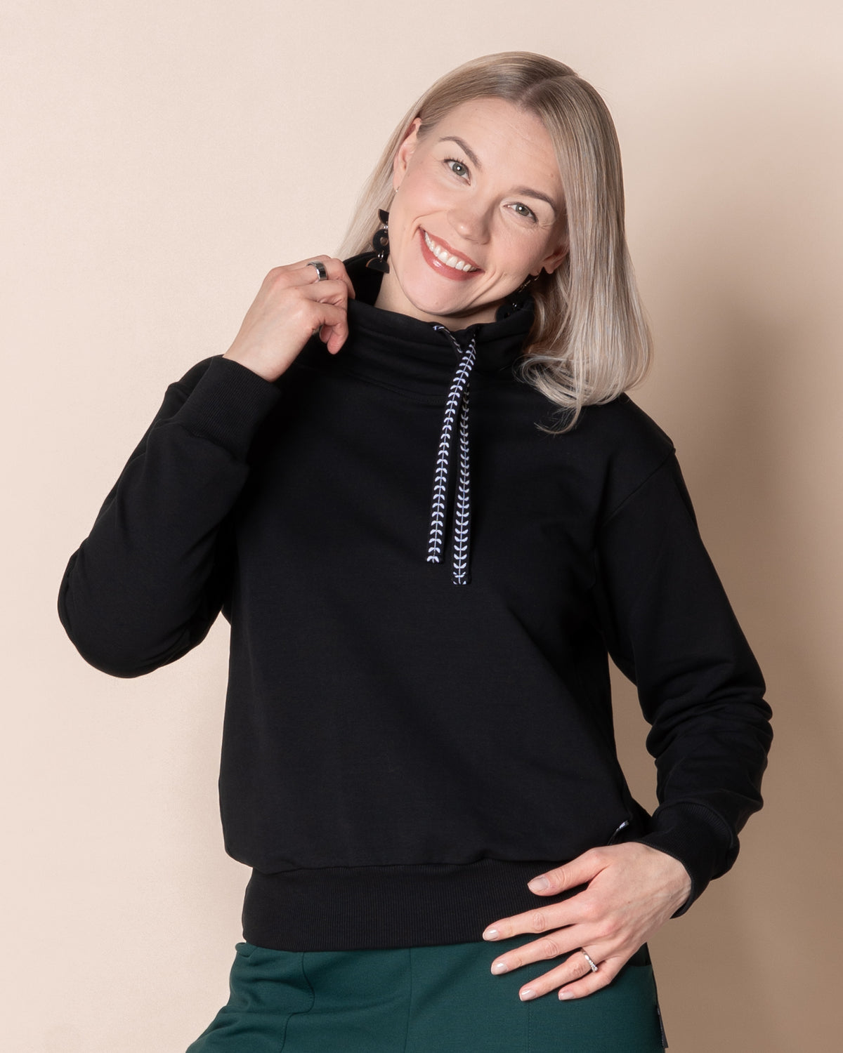 KAULUS college shirt, black