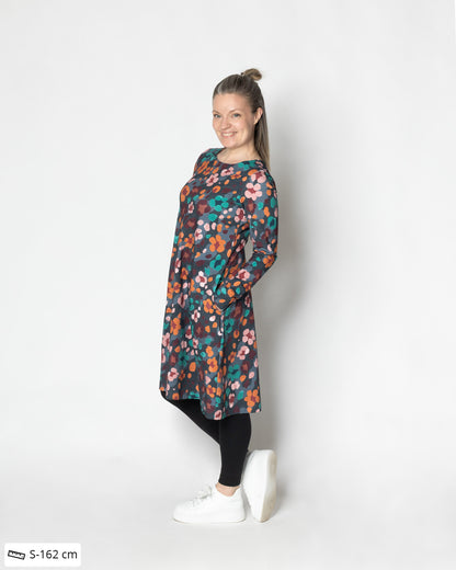 Mekkotunika, Kukkaleopardi - moniväri