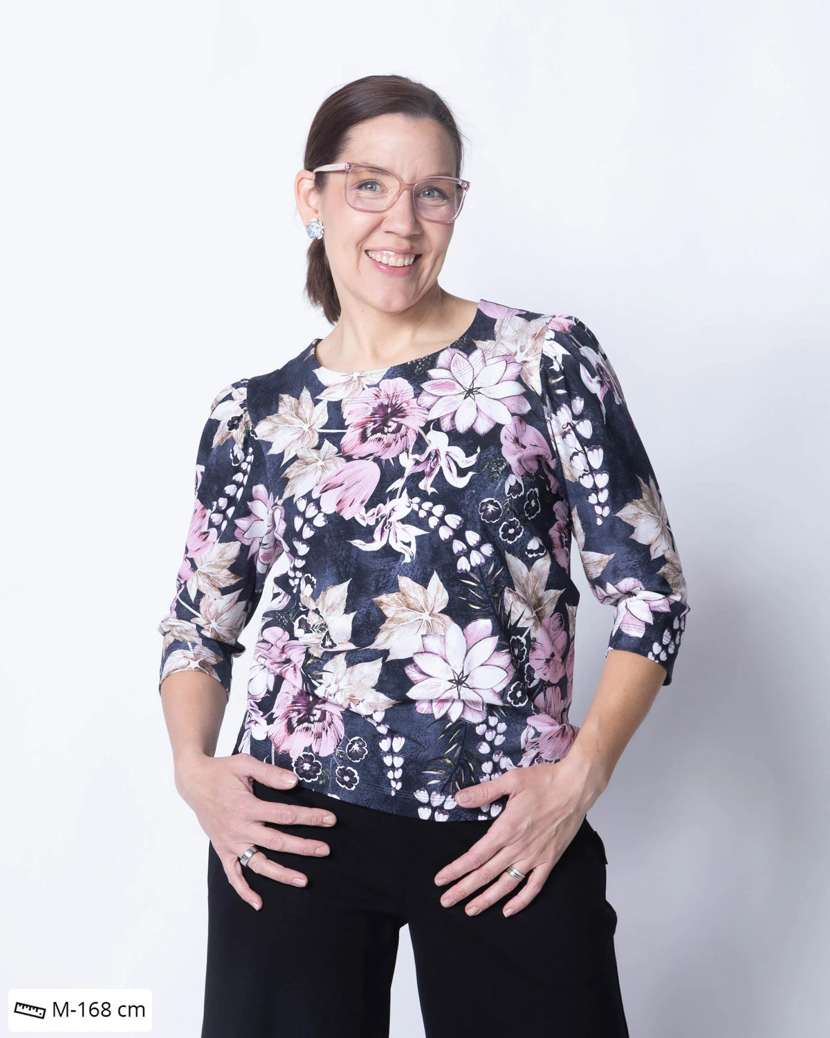 Tyylipaita, Tulppaanien tanssi - sininen/roosa