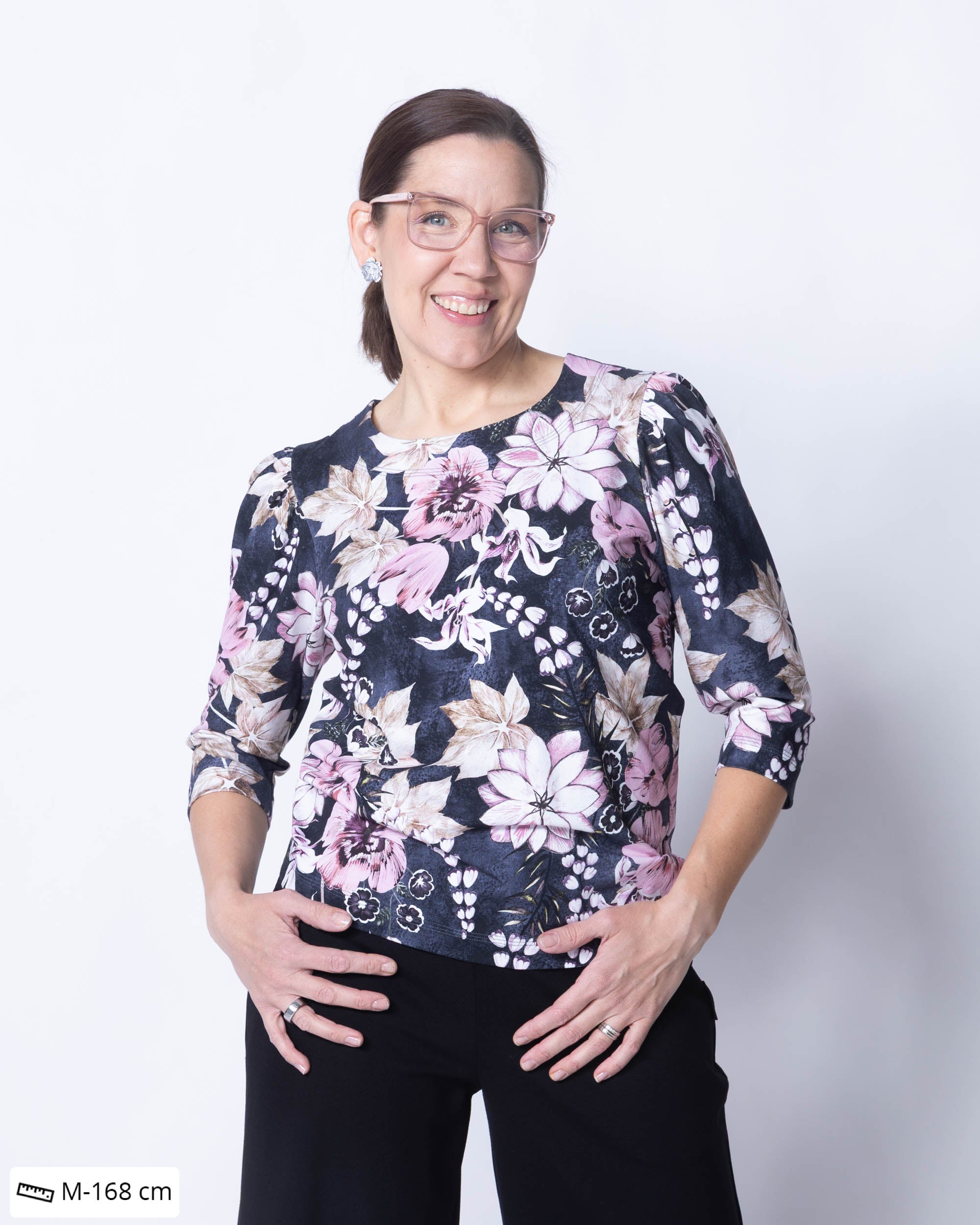 Tyylipaita, Tulppaanien tanssi - sininen/roosa