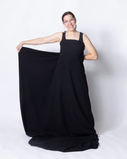 Rib knit, black