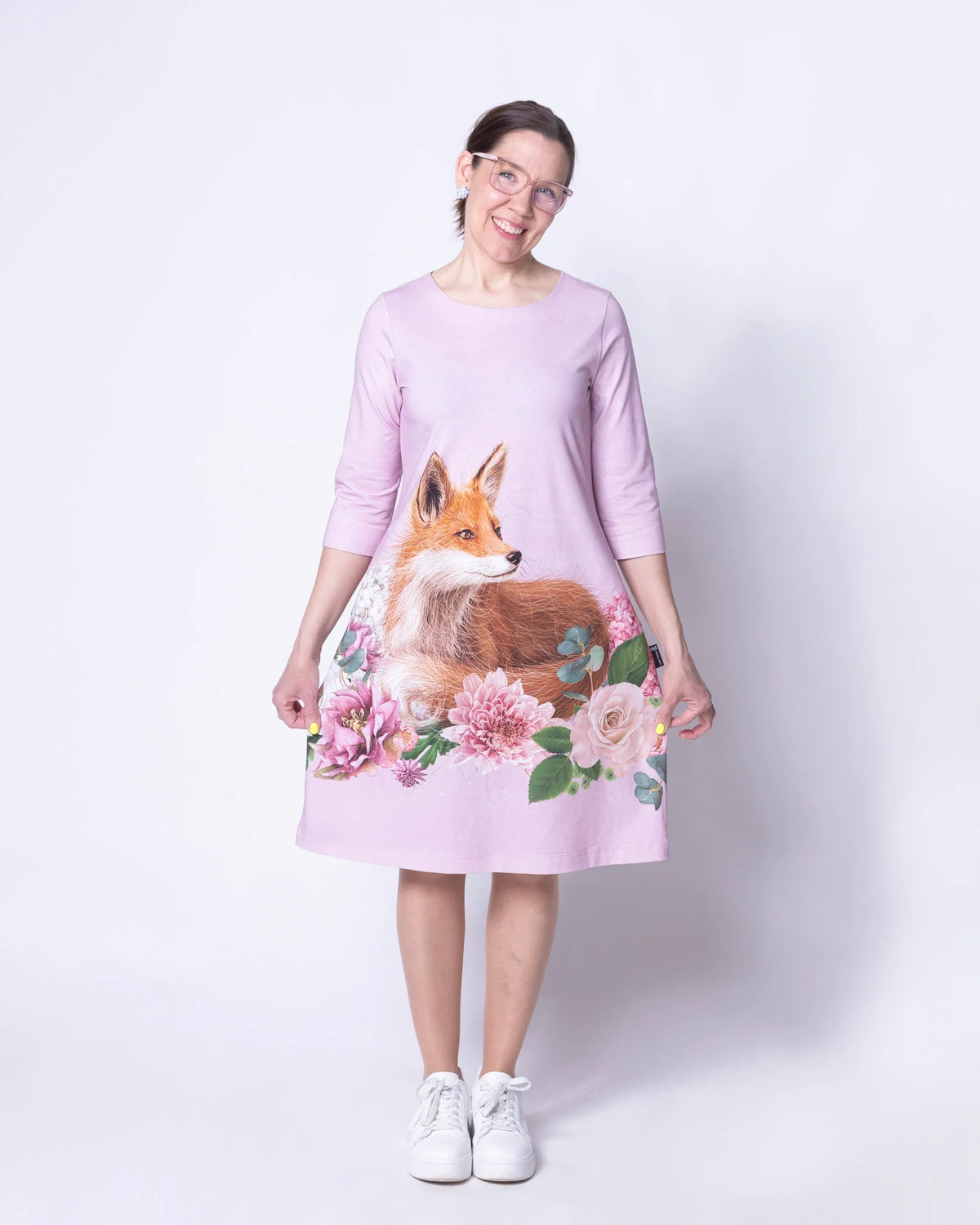 IISI dress, Kukkakimppu ja kettu - rose