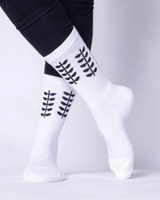 Ommellinen socks, white