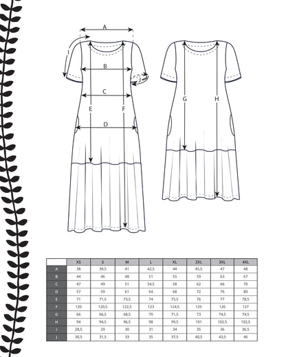 Pattern - frilla dress