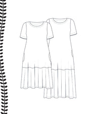 Pattern - frilla dress