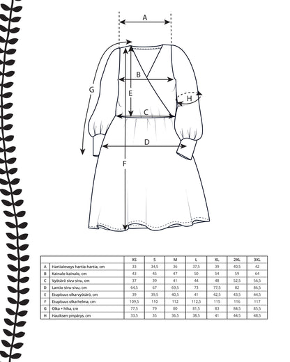 Pattern - helmi dress