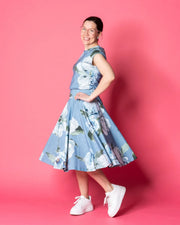 BELL skirt, La Belle continuous - light blue