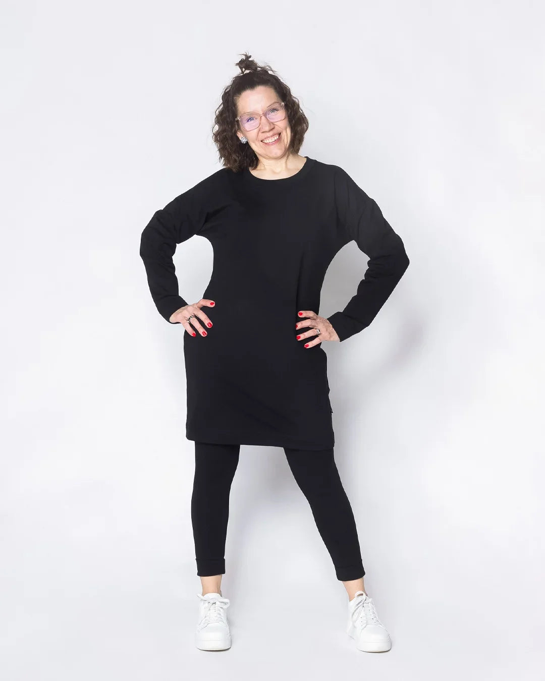 WHOOPS! LEMPI tunic, black - M