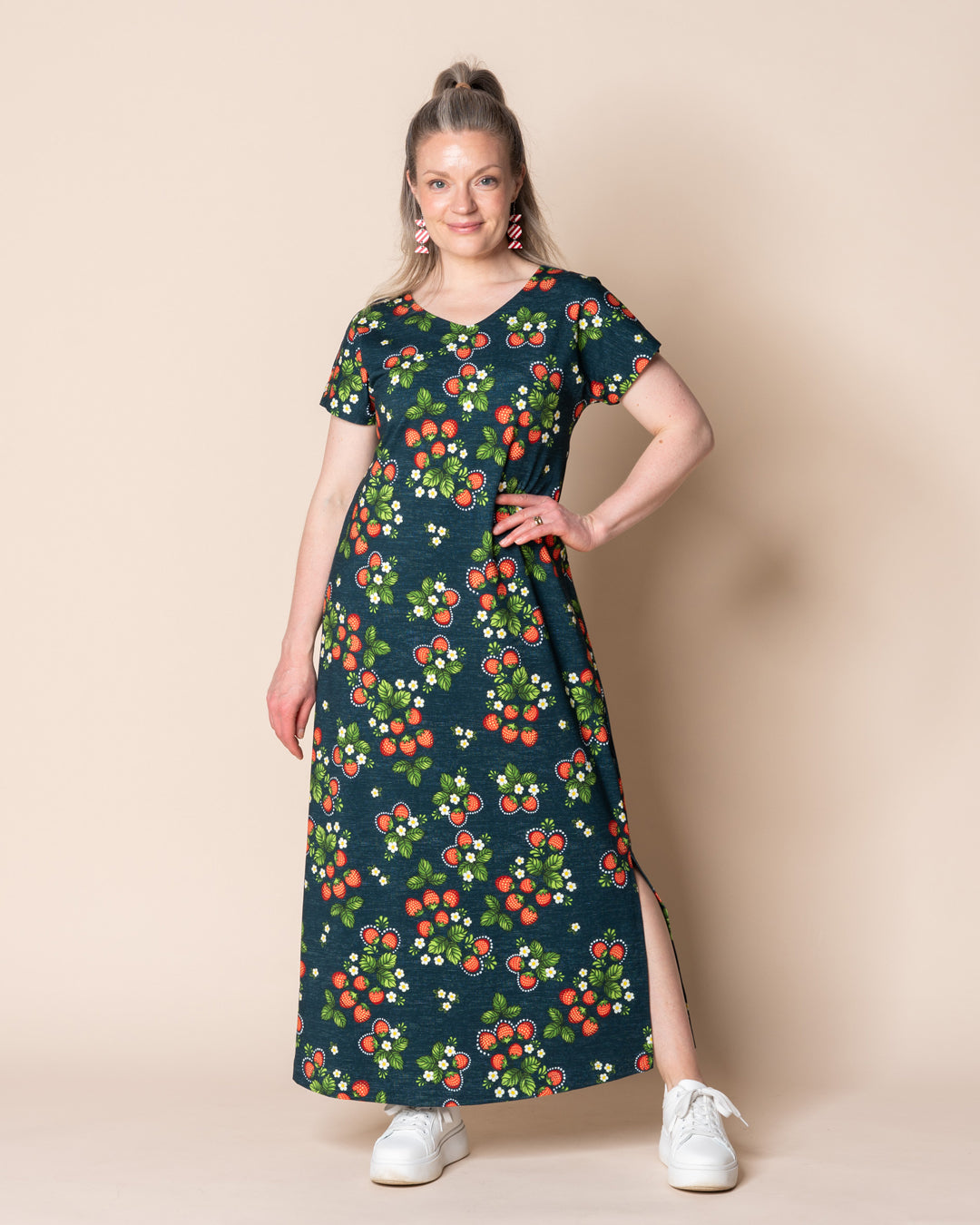 RENTO dress, Mansikka - blue