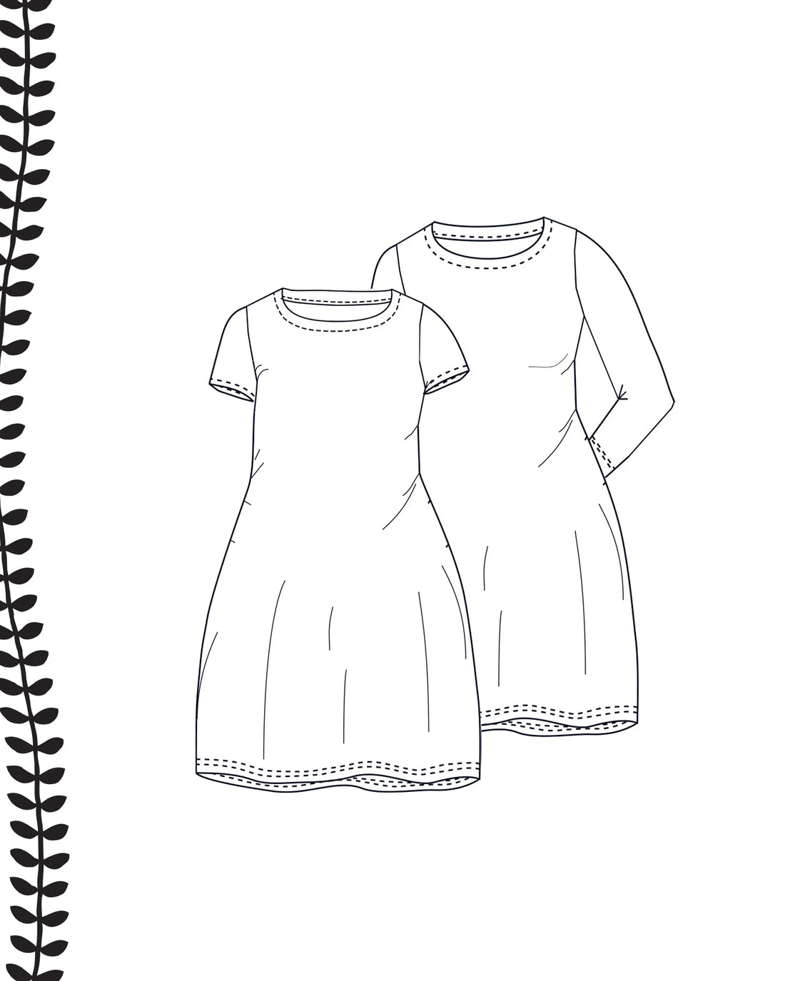 Kaava - mekkotunika (FIN/ENG)