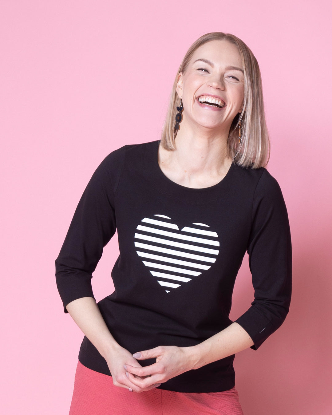 Mielipaita, sydän - musta