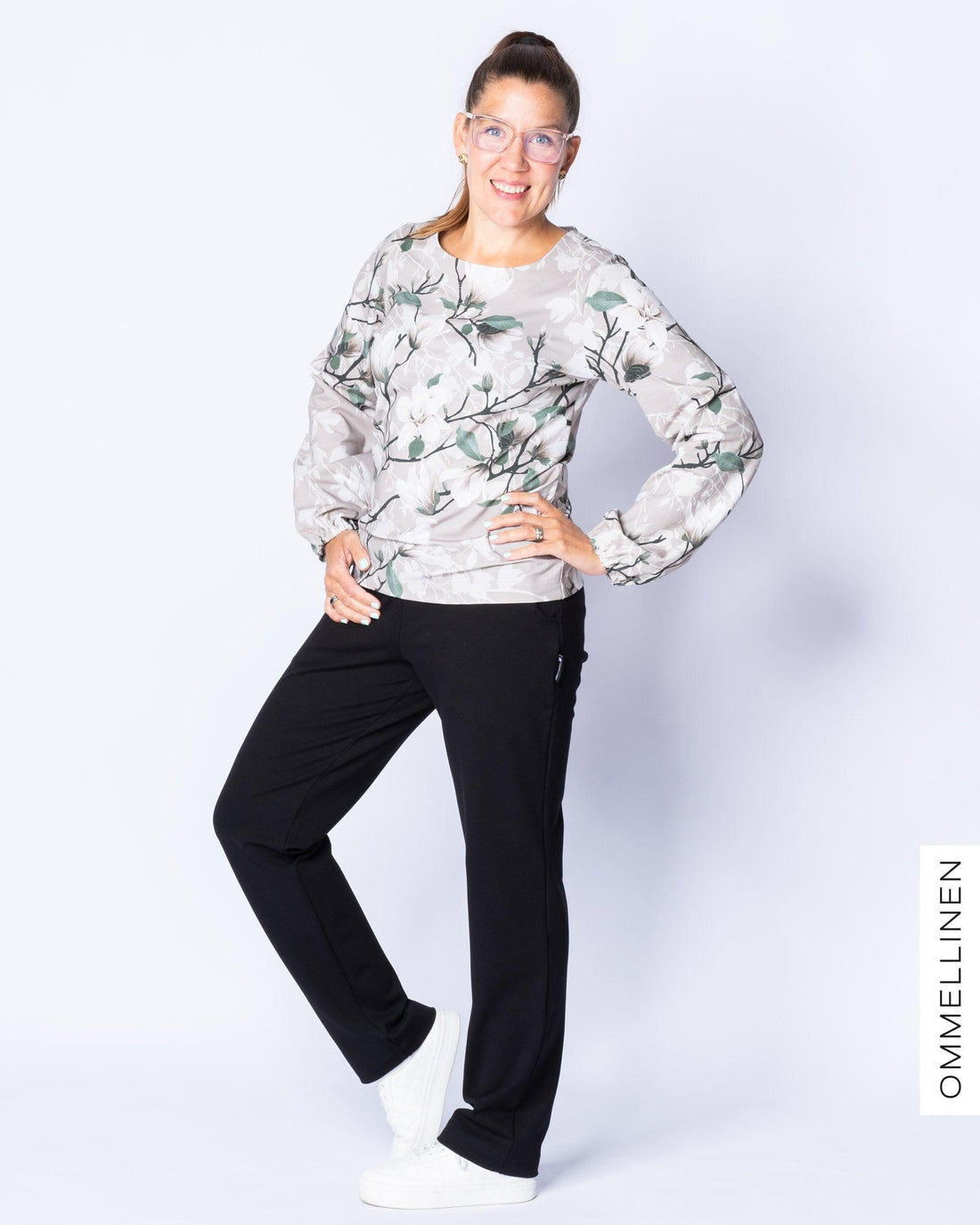 WHOOPS! PUFFI shirt - long sleeves, Magnolian kuiskaus - sand - XL