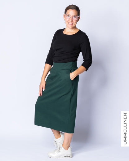 MIELI skirt, emerald