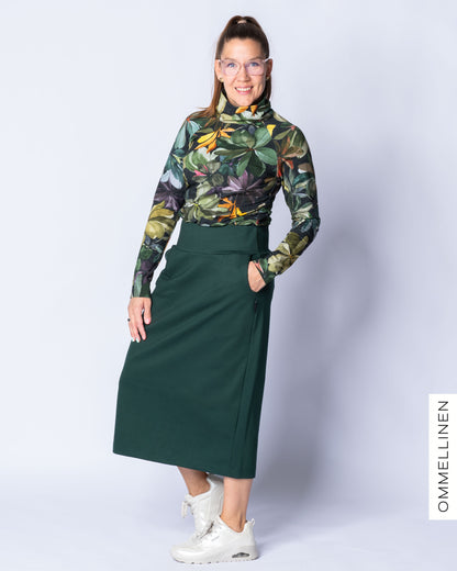 MIELI skirt, emerald