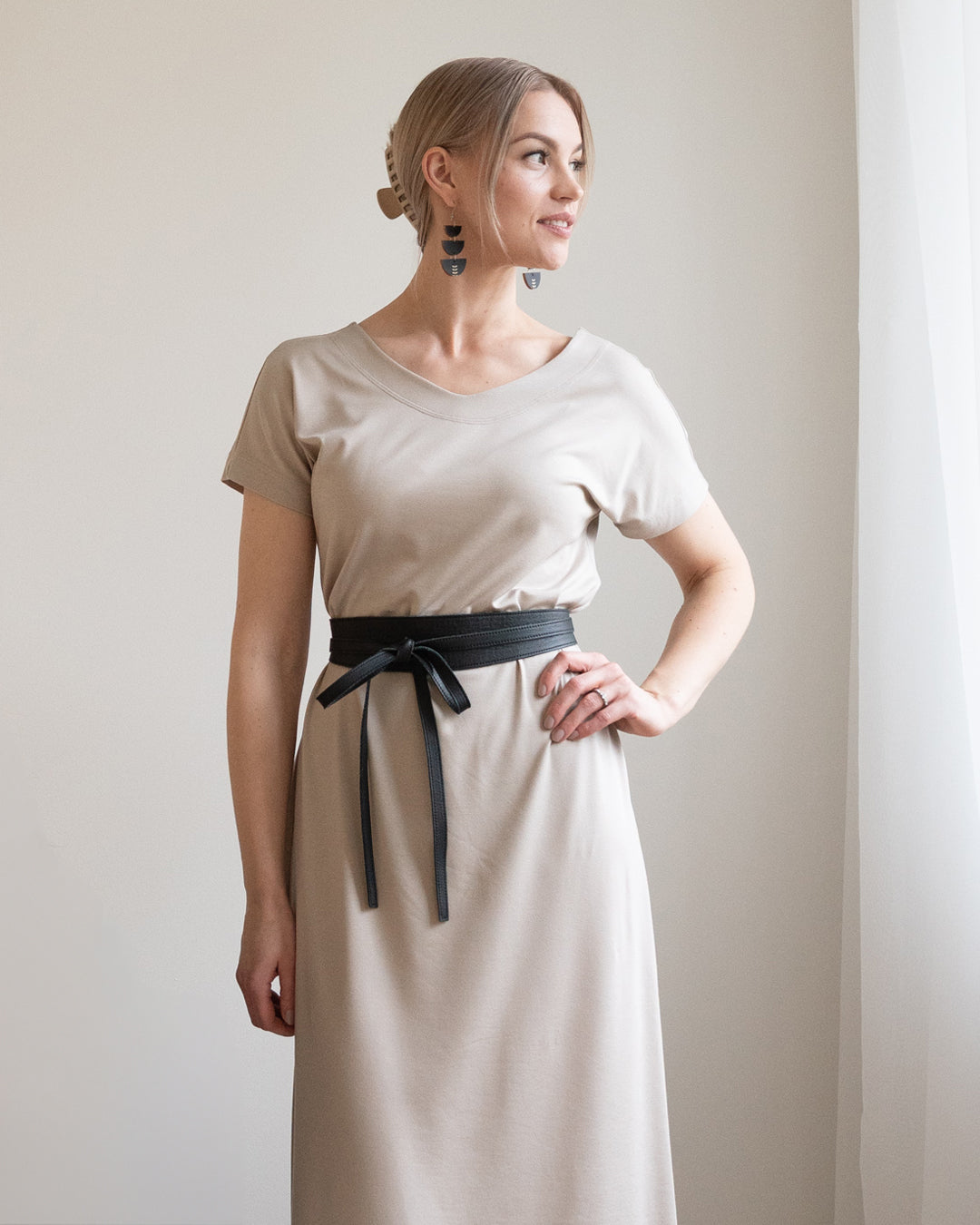 RENTO dress, sand