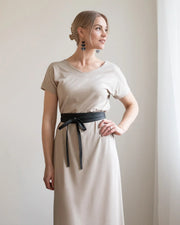 RENTO dress, sand