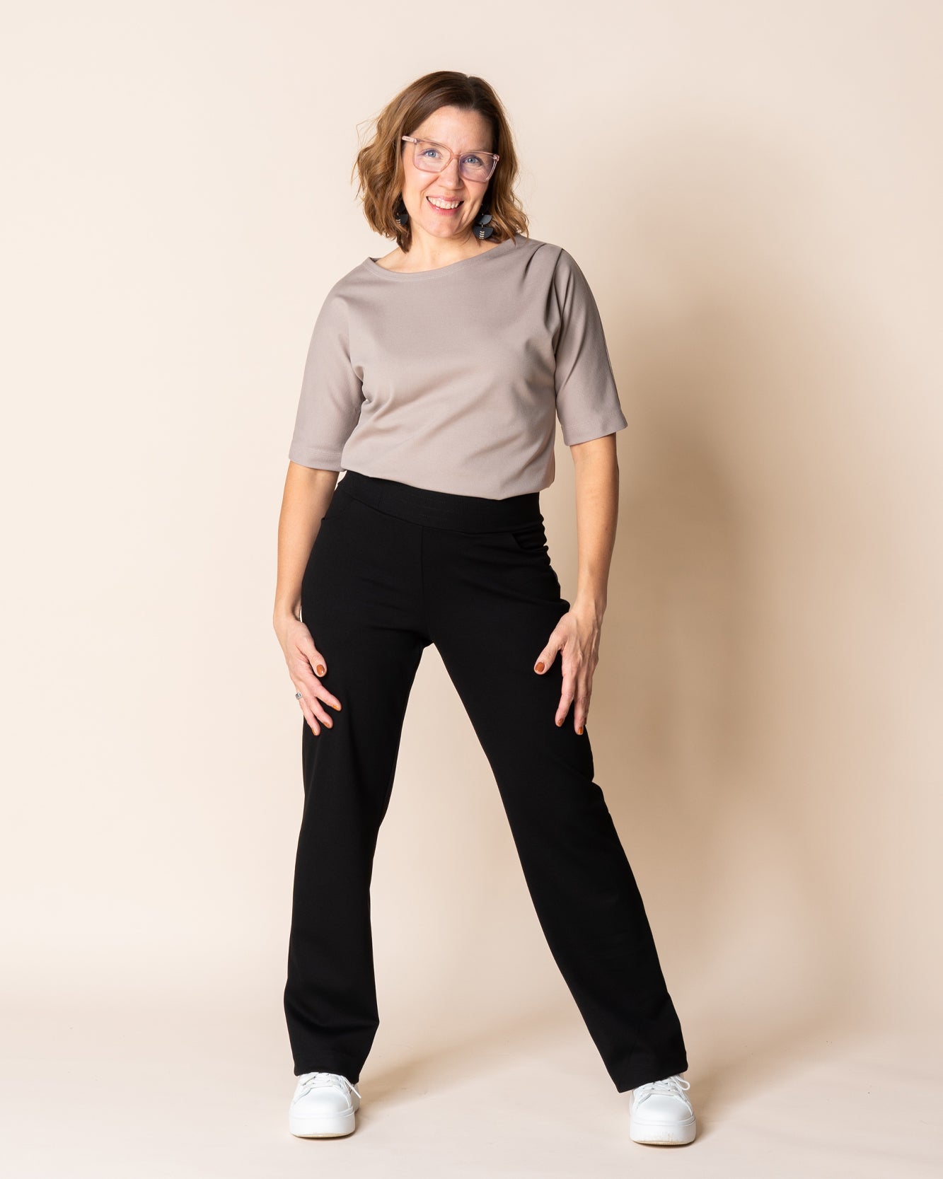 TYYLI pants - NORMAL LENGTH, black, slight II-quality