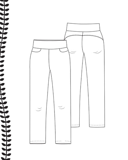 Pattern - tyyli pants