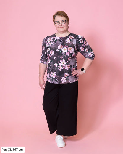 TYYLI shirt, Omenankukkia - rose